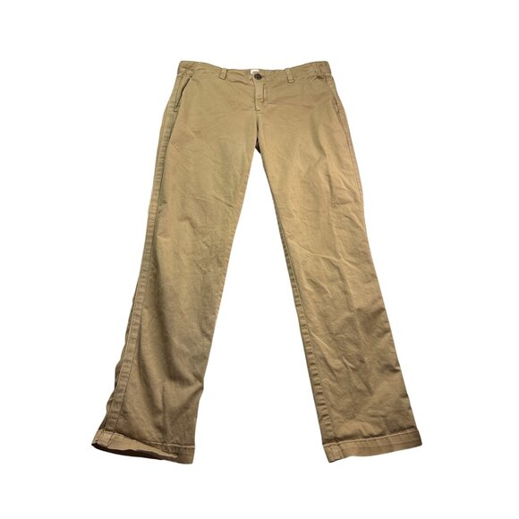 Gap Girlfriend Chino Pants Size 4 Khaki tan - Picture 1 of 9